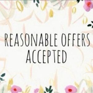 Reasonable Offers Accepted!!
